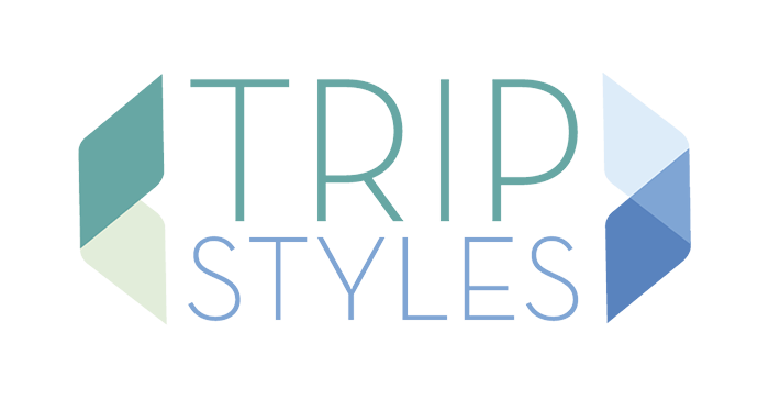 logo for trip styles tours