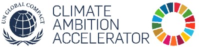 Logotipo Climate Ambition Accelerator
