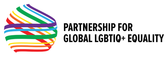 Logotipo partnership for global LGBTI+ equality