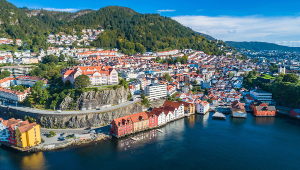 Casco antiguo de Bergen