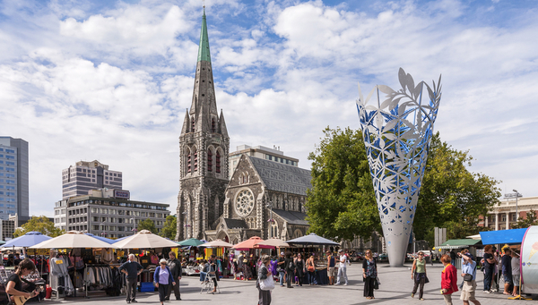 Christchurch: Una ciudad que combina historia con la cultura más contemporánea. 
