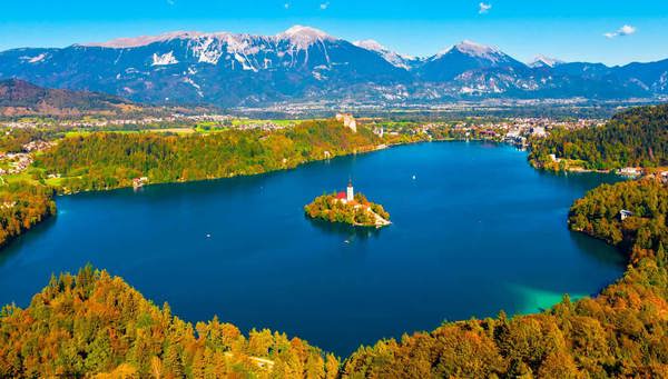 Bled: La reina en medio del lago alpino.