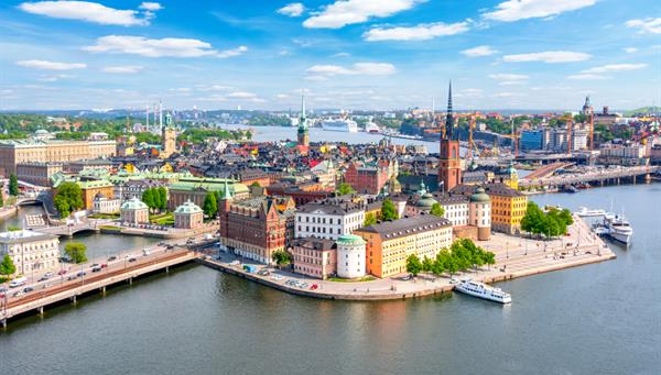 Vista panorámica de Estocolmo