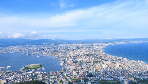 Hakodate: One of the three largest cities in Japan.