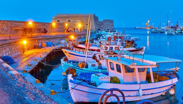 Heraclion: La capital de Creta mezcla antigüedad y modernidad.