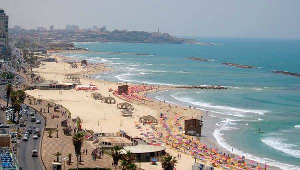 Tel Aviv: Vista general de la ciudad.