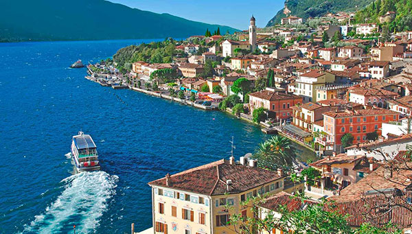 Lago di Garda: Navegaremos por el lago.