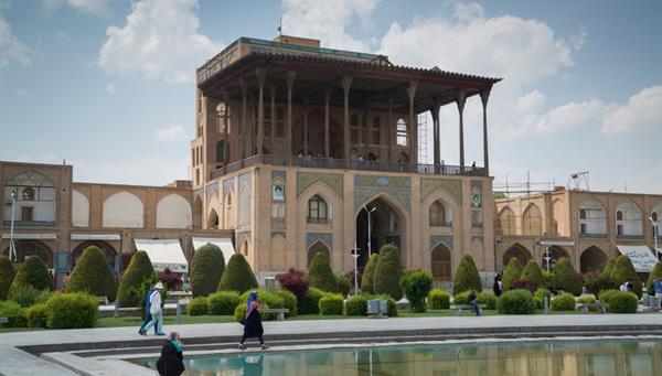 Isfahan: Palacio de Ali Qapu