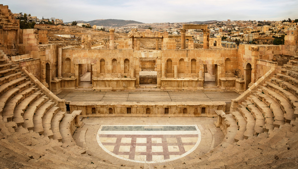 Jerash: La antigua ciudad romana de Jerash