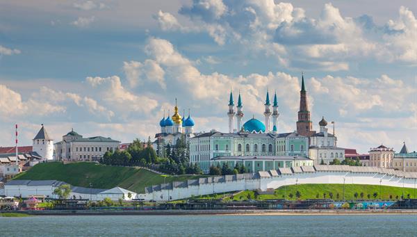 Kazan: Capital of the Republic of Tatarstan.