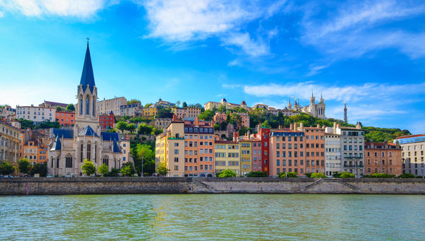 Lyon, la hermosa ciudad de Francia.
