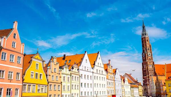 Landshut, one of the most beautiful villages in Germany