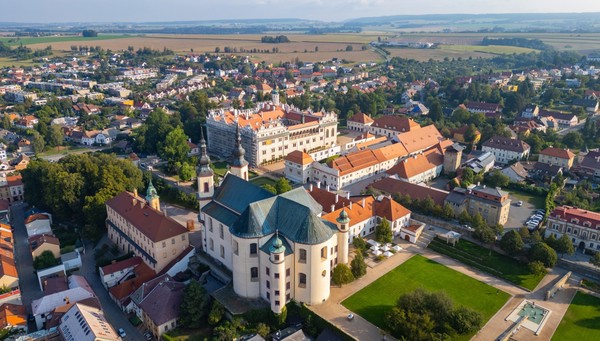 A view of Litomysl Castle