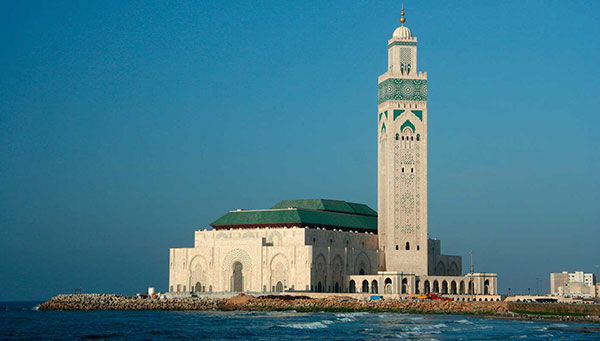 Casablanca: La Gran Mezquita.