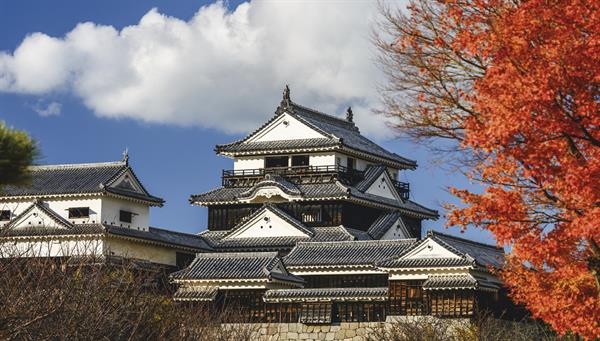 Matsuyama: Tomaremos el teleférico para subir a este impresionante castillo