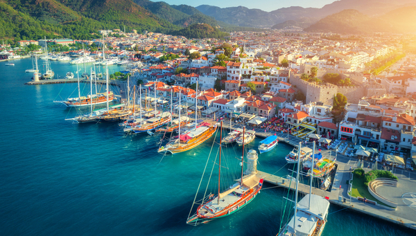 Marmaris: Bellisímo enclave turístico costero.
