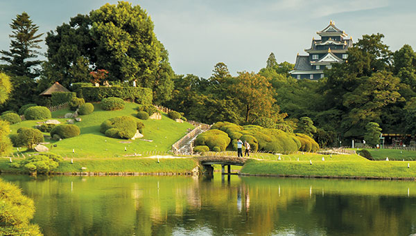 Okayama: uno de los más hermosos jardines de Japón, Aca Korakuen