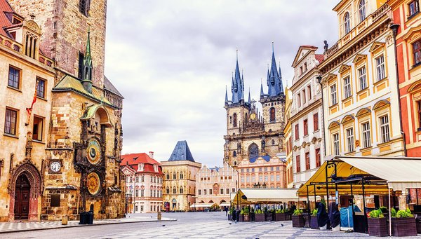 Plaza de la Ciudad Vieja de Praga, República Checa
