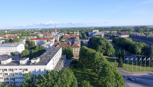 Popular spa town of Parnu
