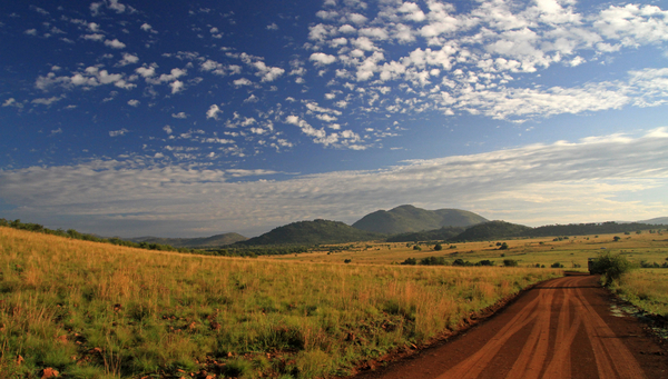 Pilanesberg: Parque Nacional situado en el cráter de un volcán extinguido hace millones de años.
