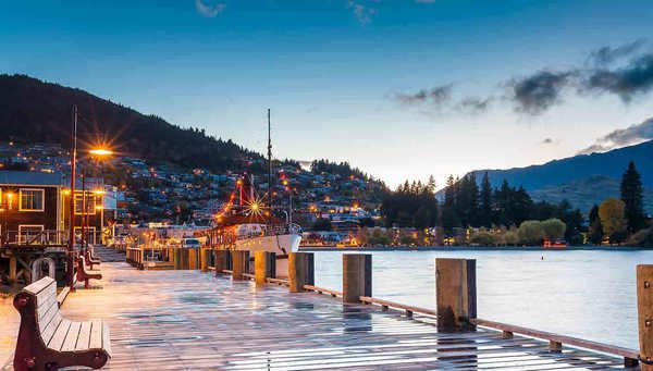 Queenstown, en donde finalizan el día con unas espectaculares vistas de la localidad en Skyline
