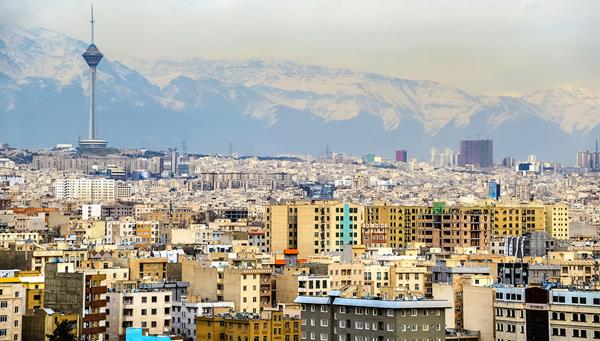 Teherán: Una de las grandes metrópolis de Oriente Medio.
