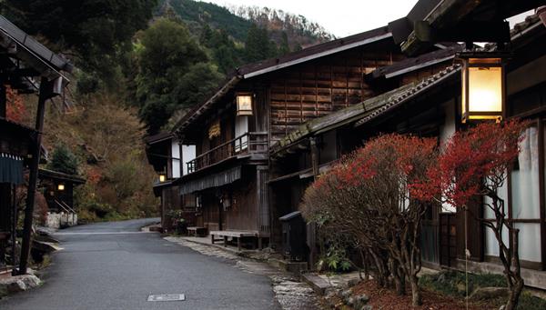 Tsumago: Little wood town, one of the most beautiful of Japan