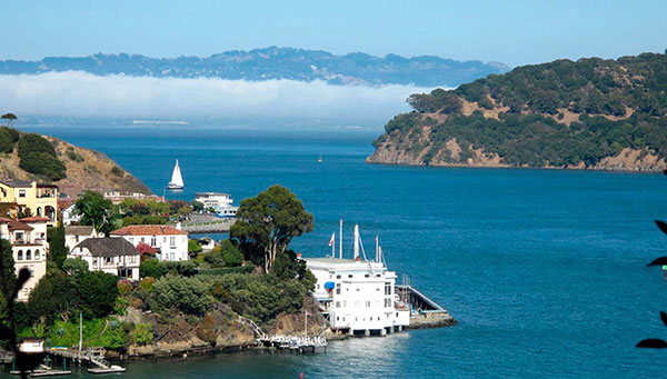 San Francisco: Hermosos paisajes en la bahía.