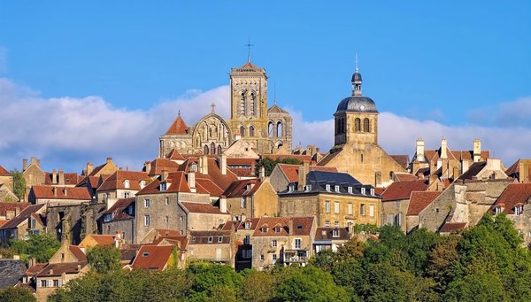 Vezelay en Borgoña Francesa donde reposan los restos de María Magdalena.


