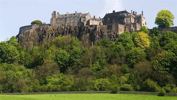 Stirling: With its impressive castle.