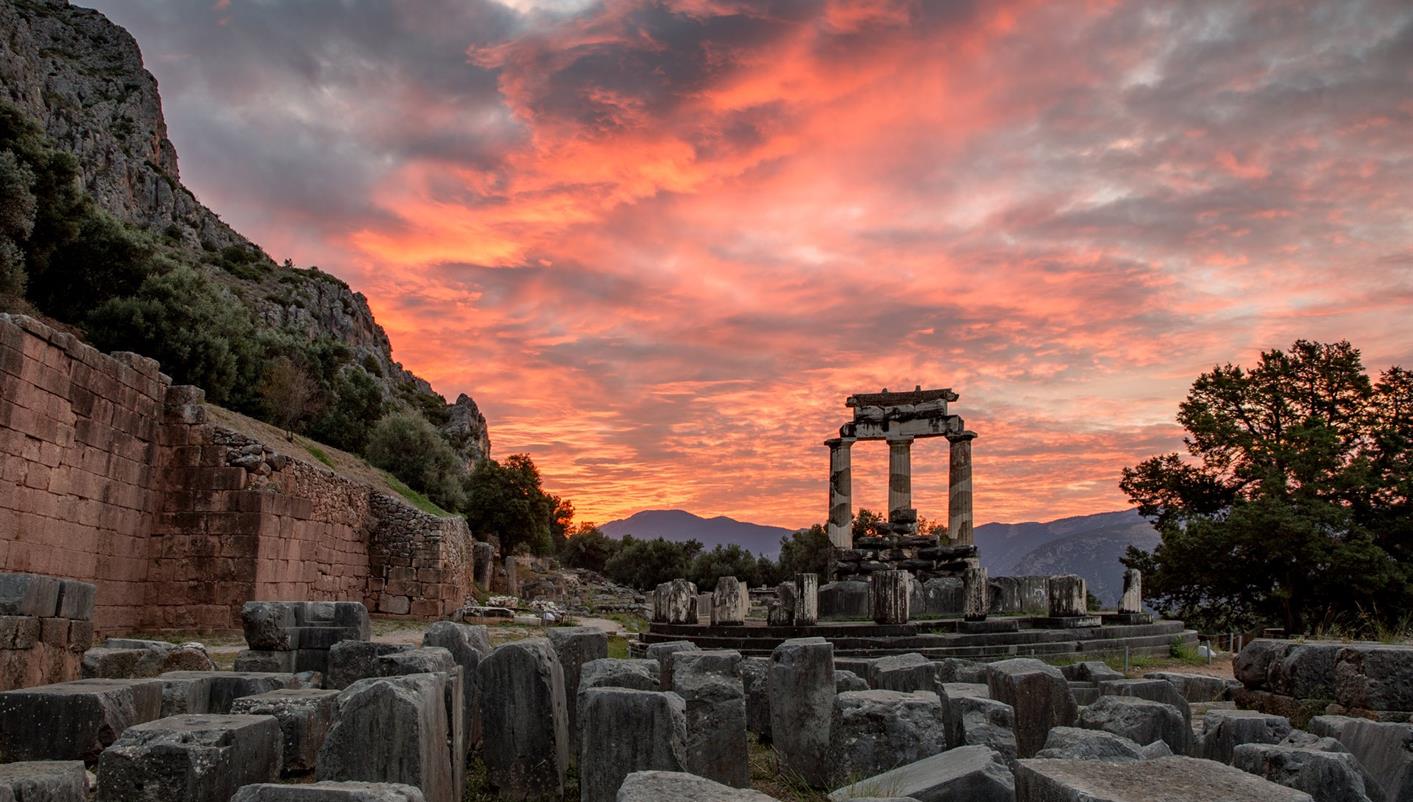 header picture of tour Athens and Delphi
