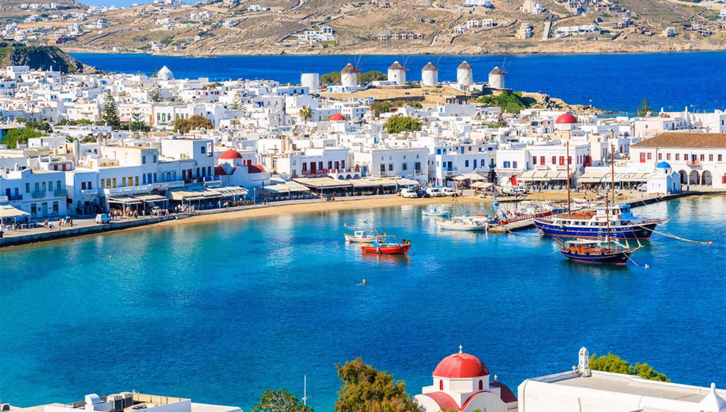 imagen de cabecera del circuito Grecia con Crucero por las Islas Griegas Externa