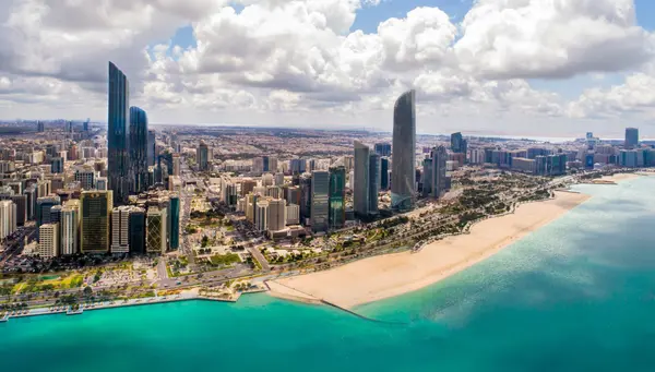 Arabia Saudí con Bahrein Qatar y Emiratos