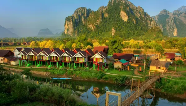 Bangkok, Norte de Tailandia y Paisajes de Laos