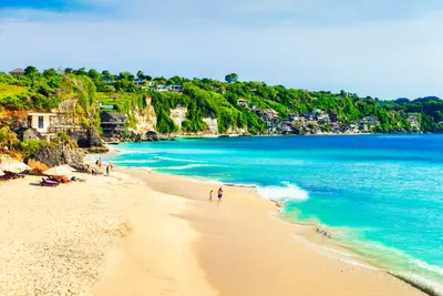 Maravillosa playa en Bali, Indonesia