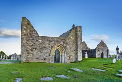 Clonmacnoise: The magical Irish monastic ensemble.