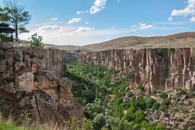 Ihlara Valley: Famous for its rock excavator villages.
