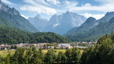 Pueblo de Kranjska Gora 