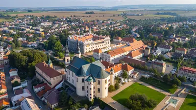 Panorama del castillo de Litomysl