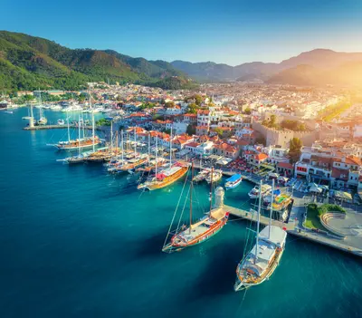 Marmaris: Bellisímo coastal tourist enclave.