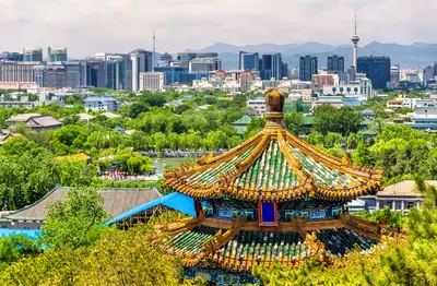 Pekin: La capital de China es una ciudad enorme.
