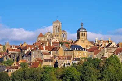 Vezelay in French Burgundy where the remains of Mary Magdalene lie.

