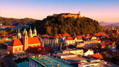 Ljubjiana: Luces eslovenas.
