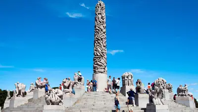 Oslo: Frognerparken.