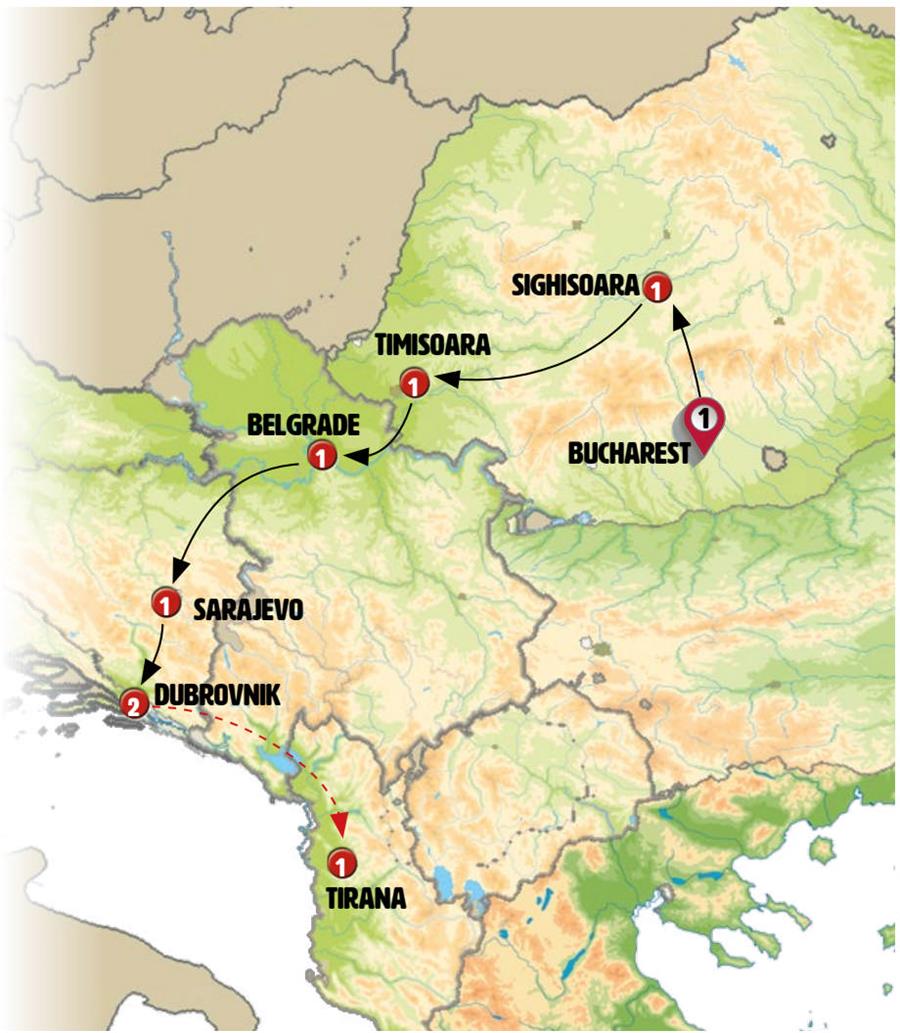 Balkan Peninsula 2025 Mediterranean Balkans 2502601