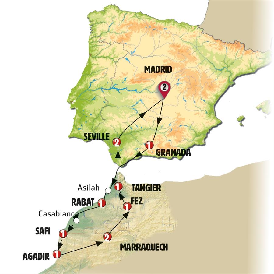 Muslim Spain and Morocco2023 - Iberian Peninsula & Morocco