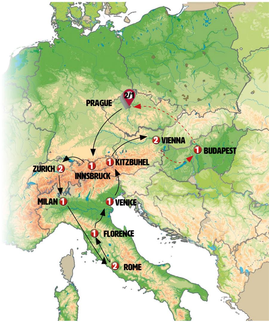 Beautiful Europe - Map