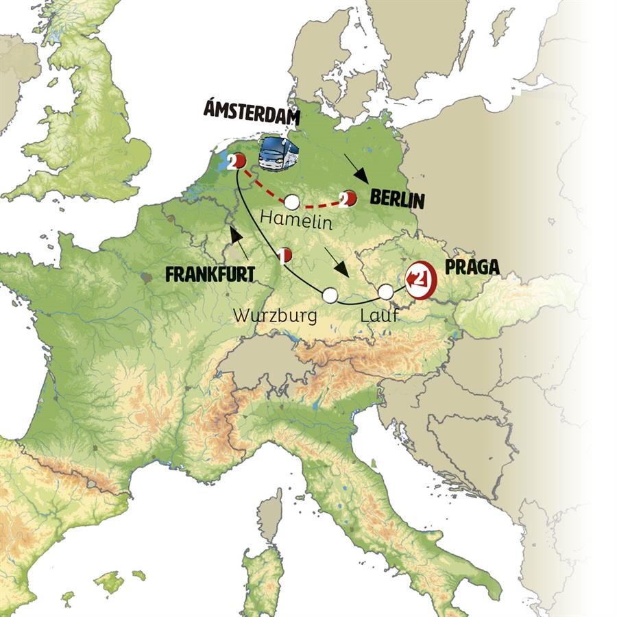Praga y Ámsterdam +i