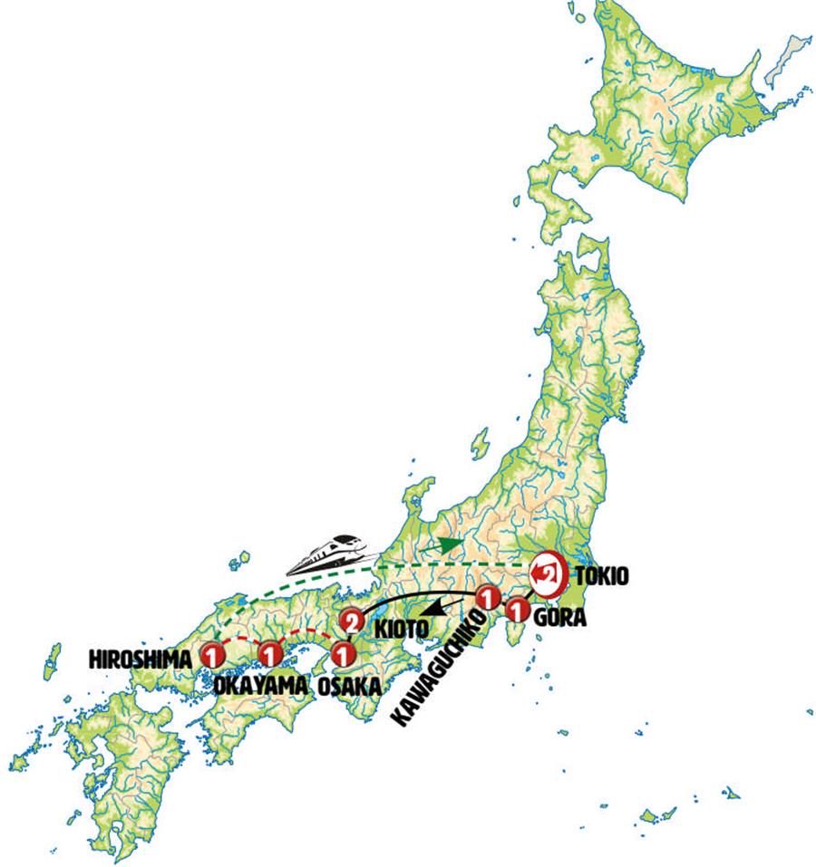 Japon Esencial y Hakone fin Hiroshima 2025 Asia y Oceanía