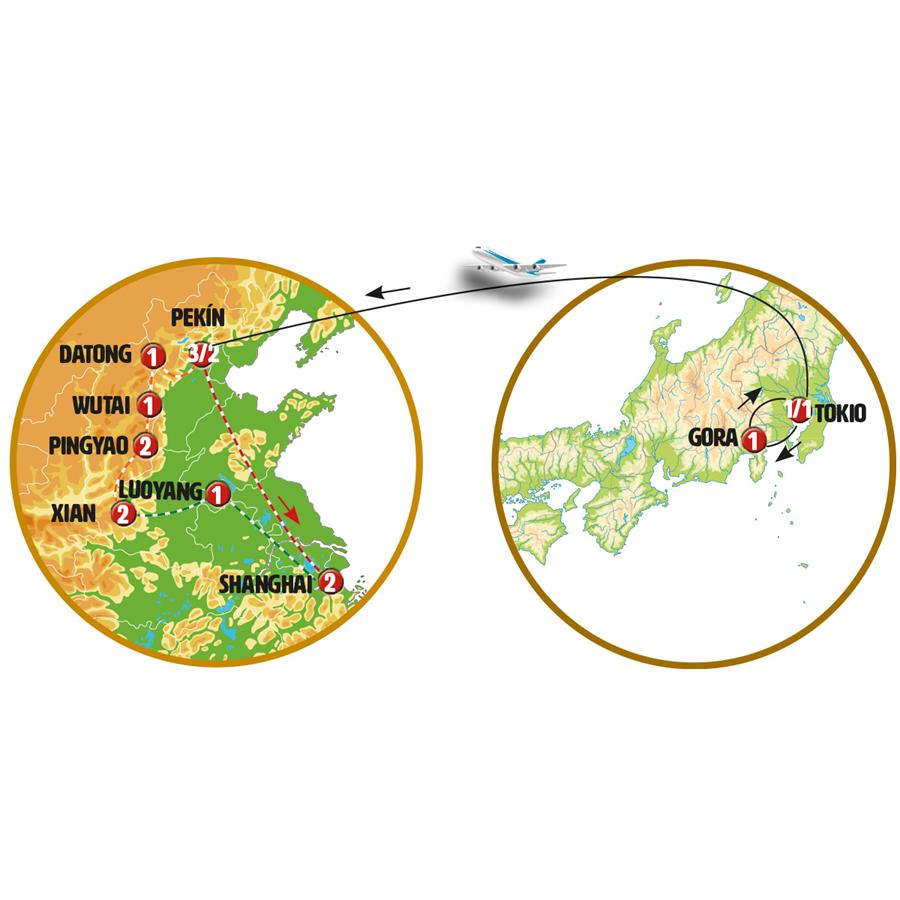 Mapa del recorrido